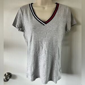Short Sleeve Vneck Shirt M
